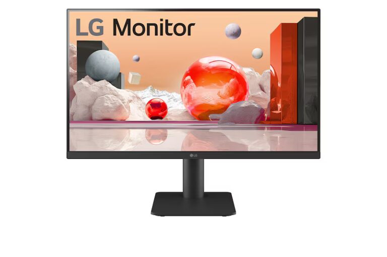 LG 27MS550 27 Inch IPS Full HD Monitor Front