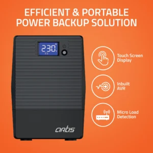 Artis Powersafe 1000 LCD Touchscreen UPS