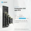 Cablet M.2 PCle NVMe SSD Enclosure Photo2