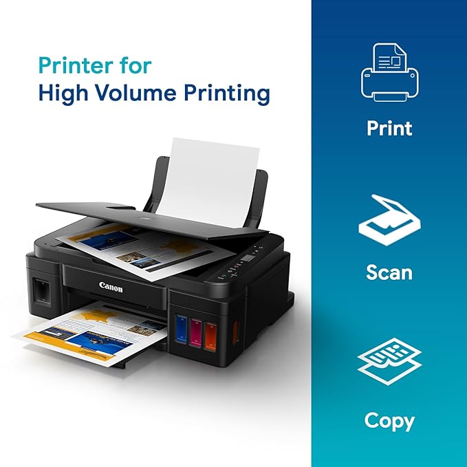 Canon PIXMA G2012 Ink Tank All in One Printer Photo2