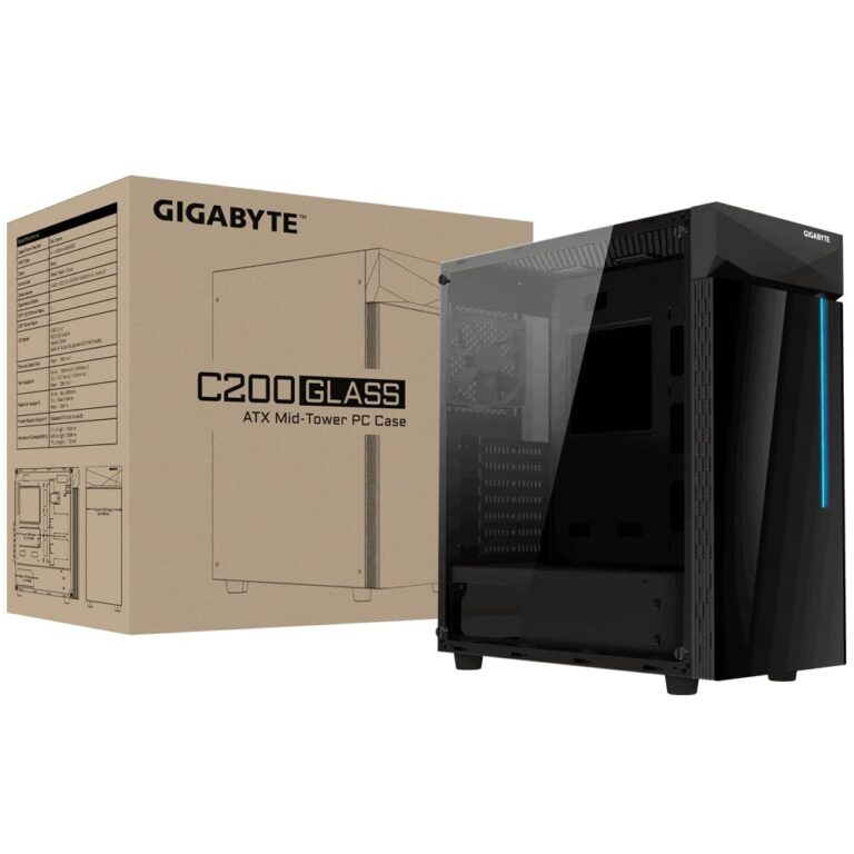 Gigabyte C200 Glass ATX Gaming Cabinet Photo