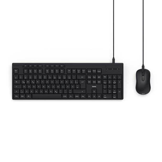 Hama CKM-200 USB Keyboard Mouse Combo