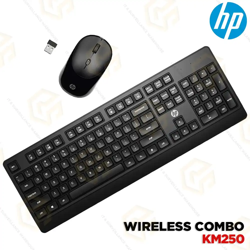 HP KM250 Wireless Keyboard Mouse Combo - Image 3