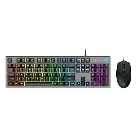 HP KM300F Wired USB Gaming Combo Keyboard Mouse