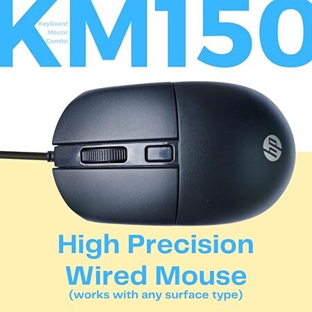 HP KM150 USB Keyboard Mouse Combo - Image 4