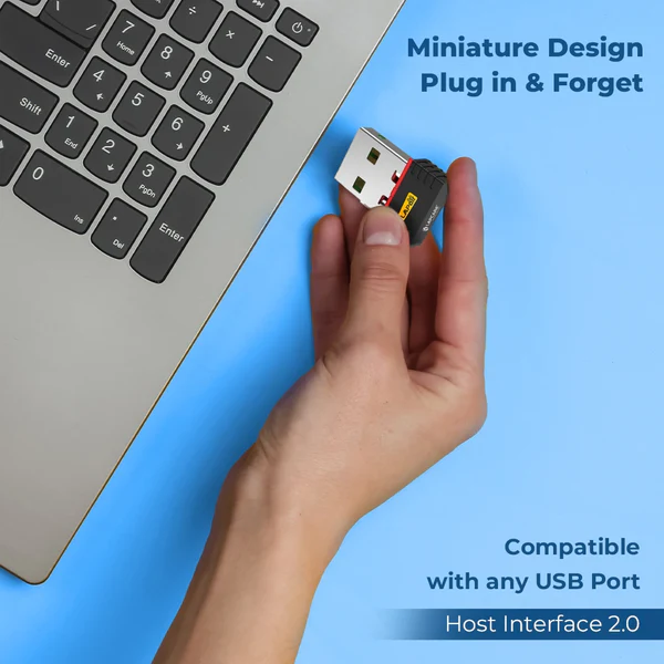 Lapcare 150Mbps Nano Laptop USB Wi-Fi Adapter Photo