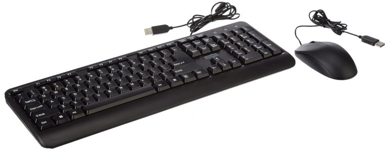 Lenovo 160 Wired Keyboard Mouse Combo Cross