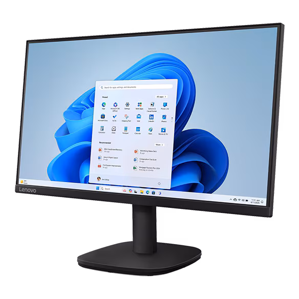 Lenovo D22-39 21.5 Inch IPS Monitor Cross