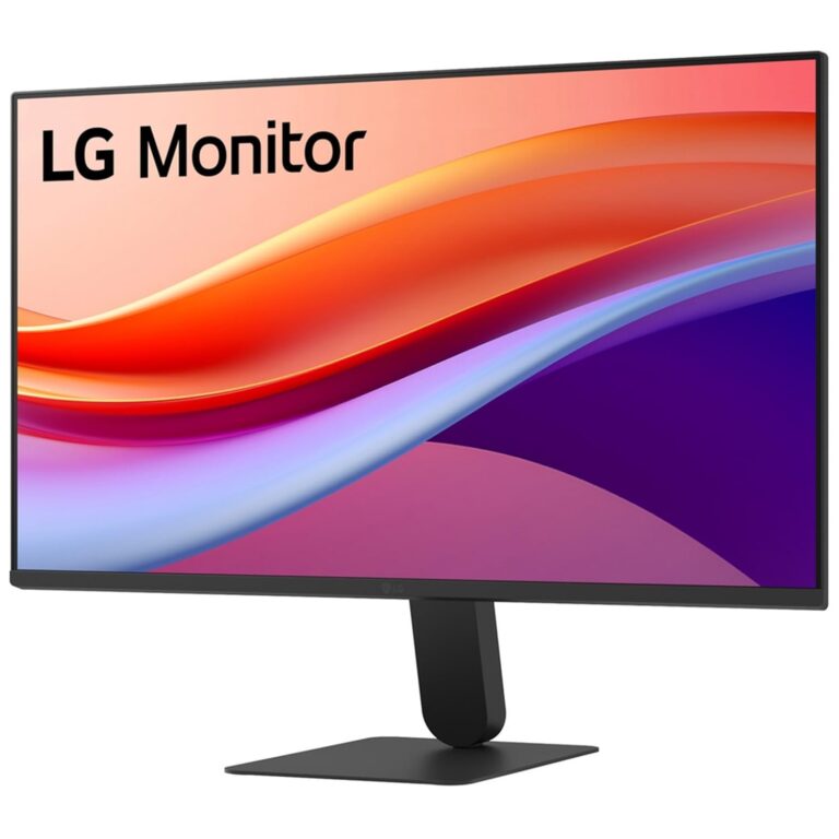 LG 24U411A-BN 24 Inch IPS FHD Monitor Front