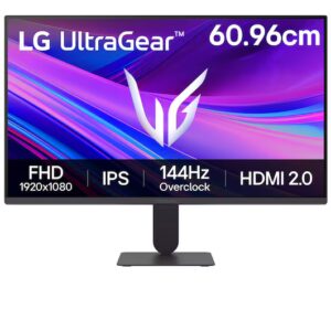LG 24G411A-B UltraGear 24 inch Monitor Front