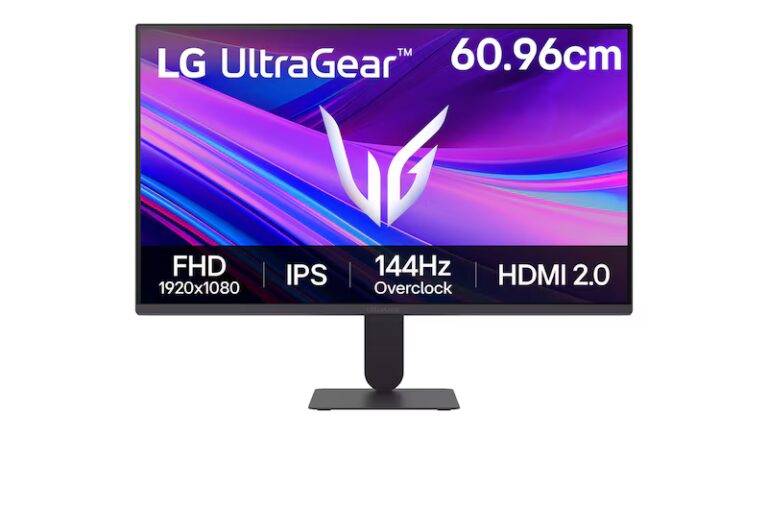 LG 24G411A-B UltraGear 24 inch Monitor Front