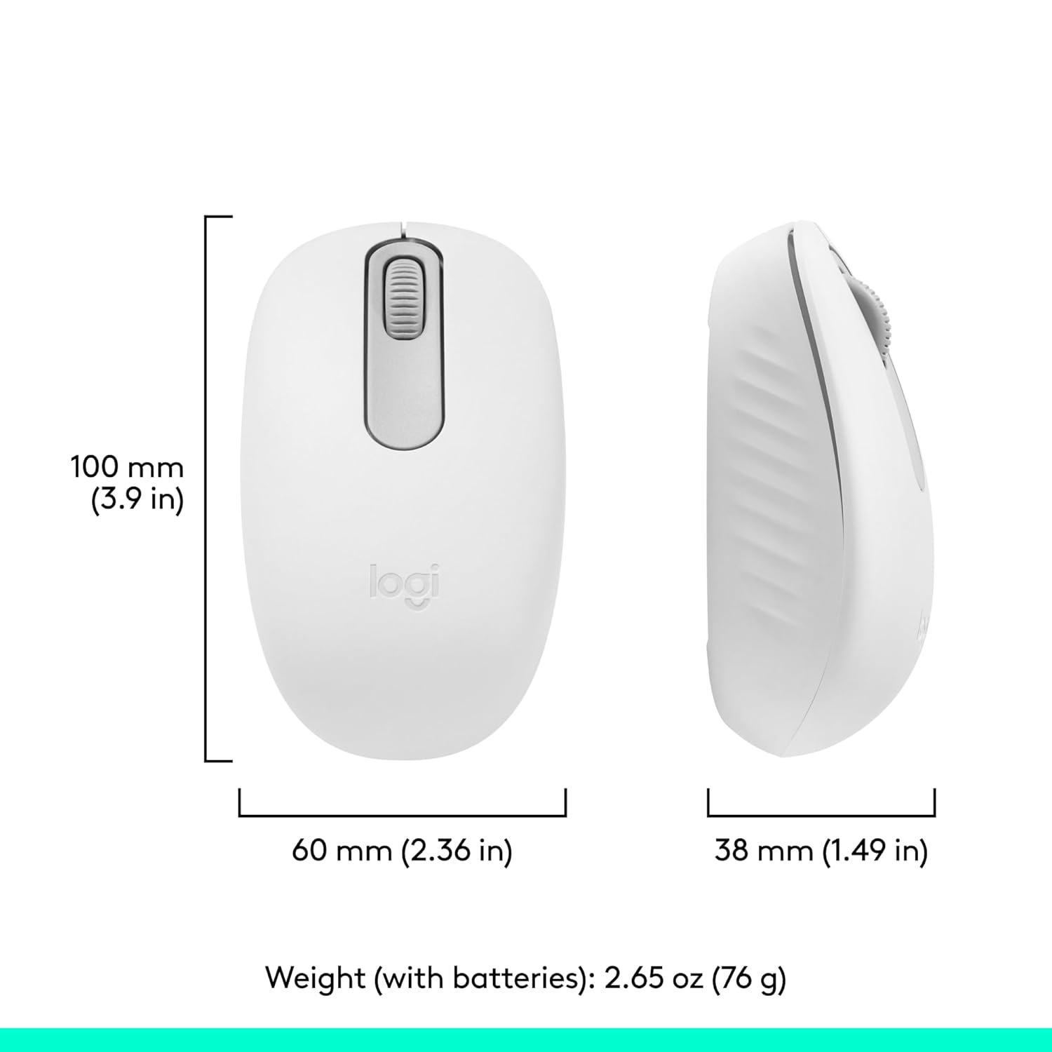 Logitech M196 Bluetooth Wireless Mouse - Image 3