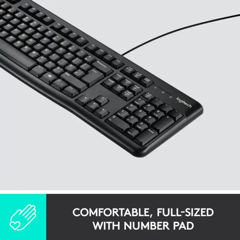 Logitech K120 Wired keyboard Numpad