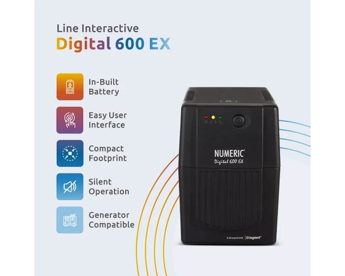 Numeric Digital 600 EX UPS Front