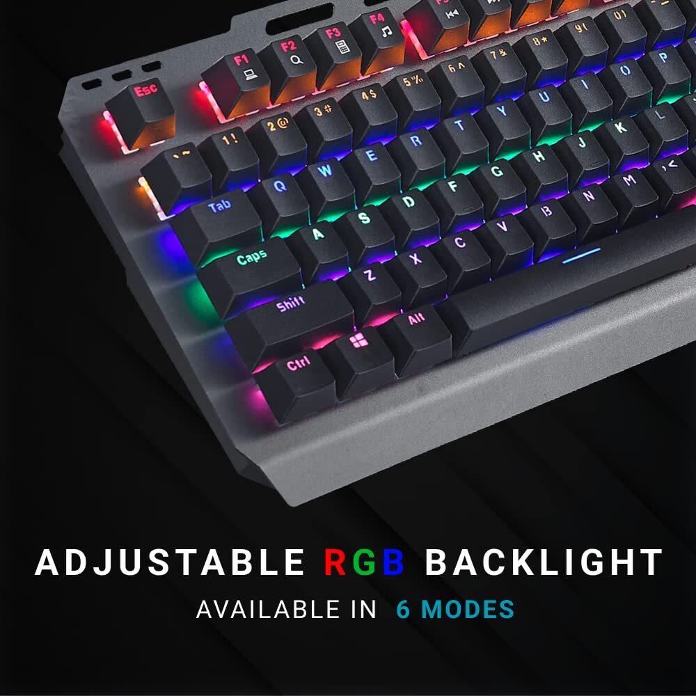 Rapoo GK500 Gaming Mechanical Backlit Keyboard - Image 6