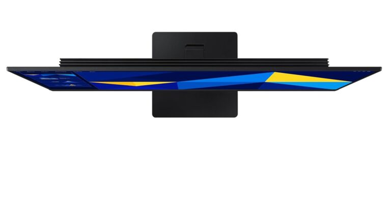 Samsung LS24D300GAWXXL 24 inch Monitor Top