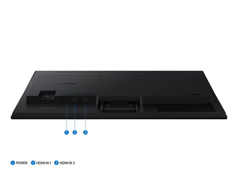 Samsung LS22F320GAWXXL 22 Inch Monitor Ports