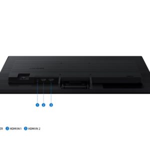 Samsung LS24F320GAWXXL 24 inch Monitor Front