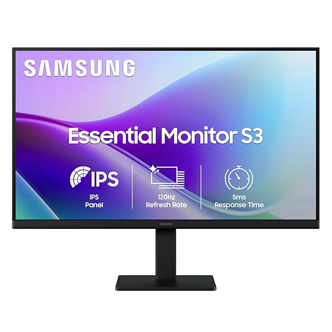 Samsung LS24F320GAWXXL 24 inch Monitor Front
