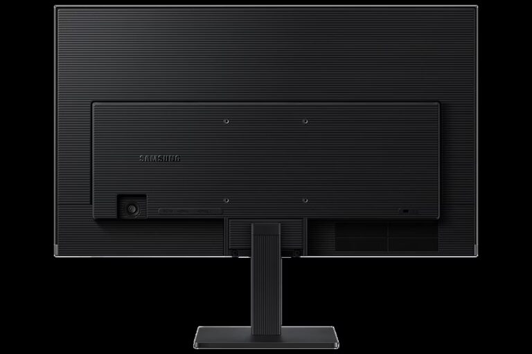 Samsung LS24F320GAWXXL 24 Inch Monitor Back