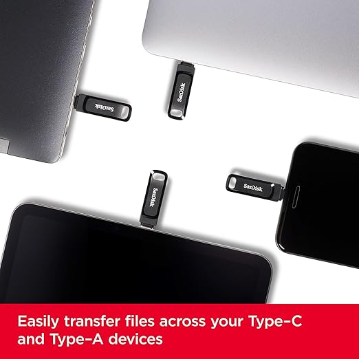 Sandisk 128GB C Type Dual Drive GO USB 3.1 - Image 6