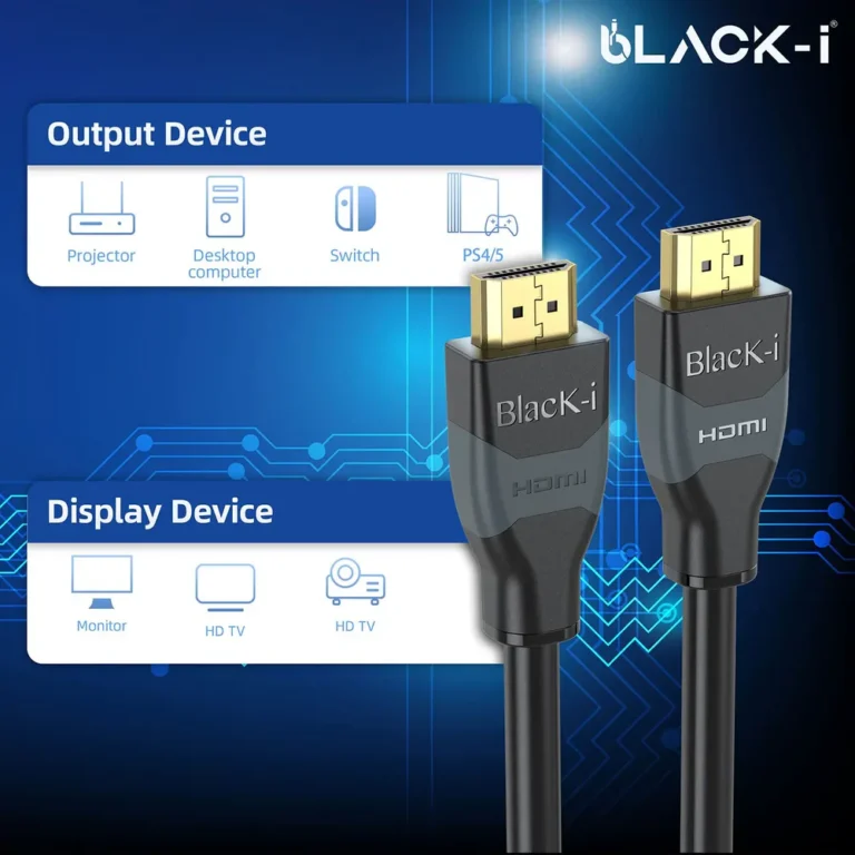 Black-i 2.0 Version 4K HDMI Cable Photo2