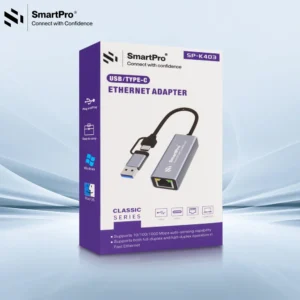 SmartPro SP-K403 USB Type-C Ethernet Adapter