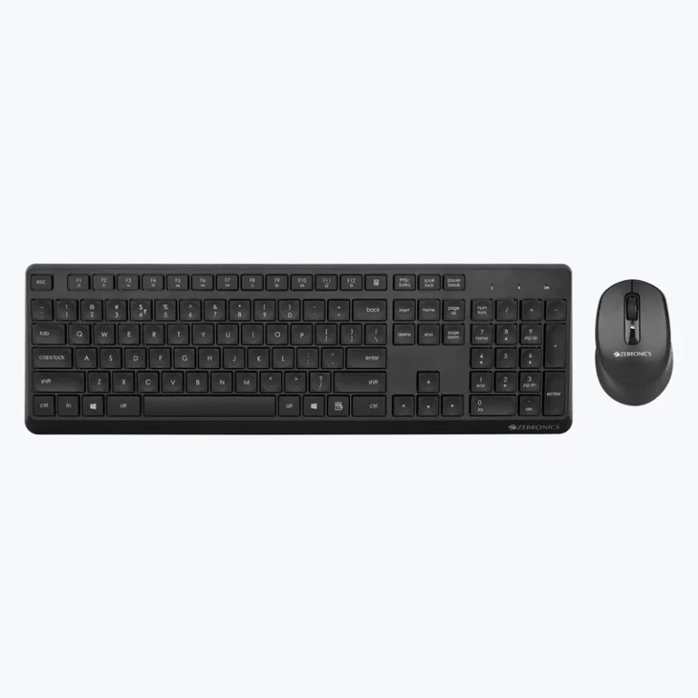 Zebronics Zeb Companion 200 Wireless Keyboard Mouse Combo Front