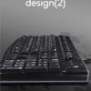 Logitech MK120 Corded USB Keyboard Mouse Combo Keybor Photo