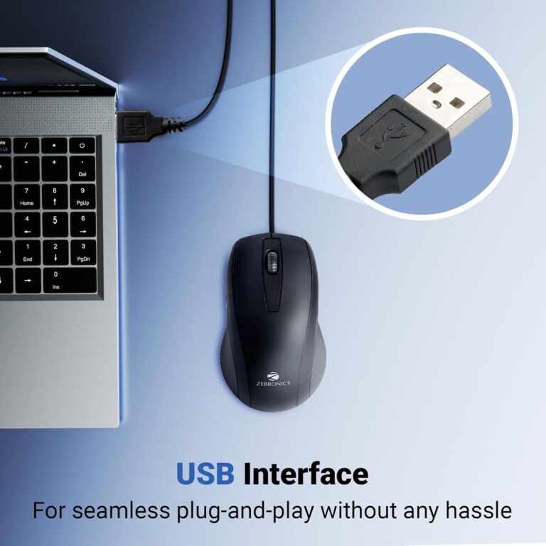 Zebronics Zeb-Alex USB Optical Mouse Photo2