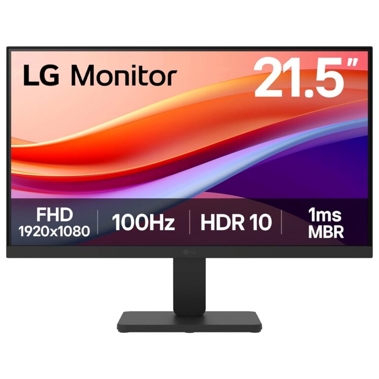 LG 22U401A-B 22 Inch FHD Monitor Front