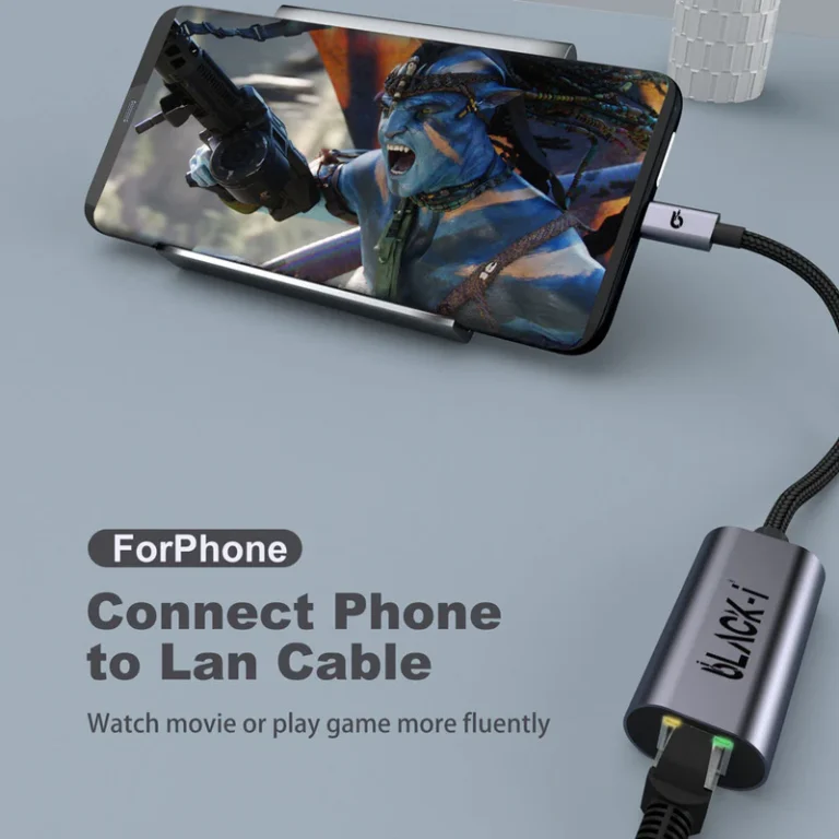 Black-i USB Type-C to Lan Converter Cable Photo2