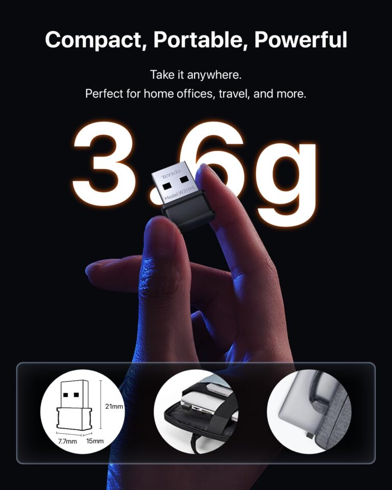 Tenda 300Mbps Wireless USB WiFi Adapter Photo2