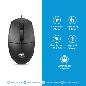 TVS champ M120 wired mouse