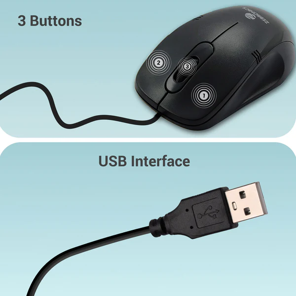 Zebronics Power Plus Wired Mouse - Image 4