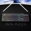 Zebronics Nitro Plus (ZEB-K4001M) Mechanical Keyboard Stand Front