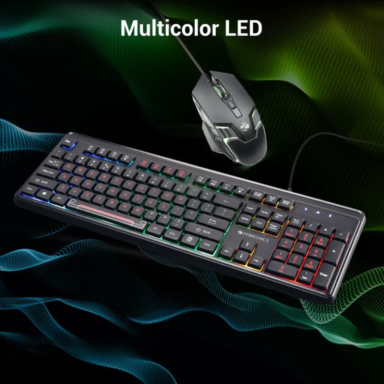 Zebronics Zeb-KKB3 Combat Keyboard Mouse Photo