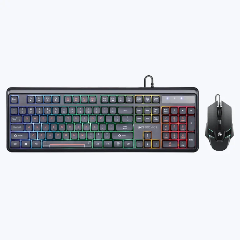 Zebronics Zeb-KKB3 Combat Keyboard Mouse Combo Front