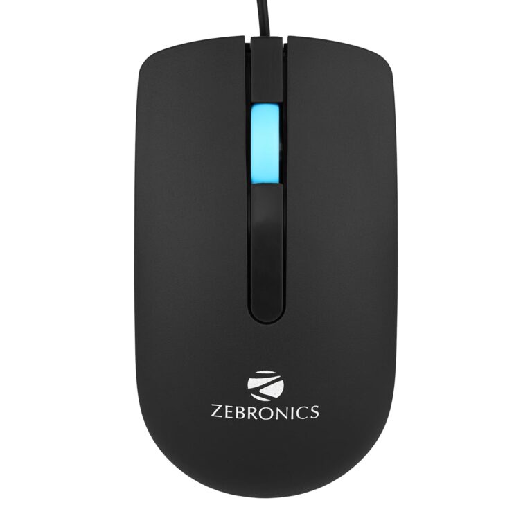 Zebronics Zeb-Juggle USB Optical Mouse Front