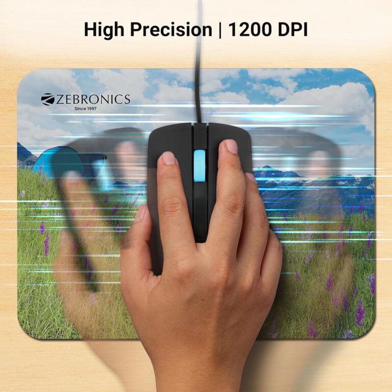Zebronics Zeb-Juggle USB Optical Mouse Photo