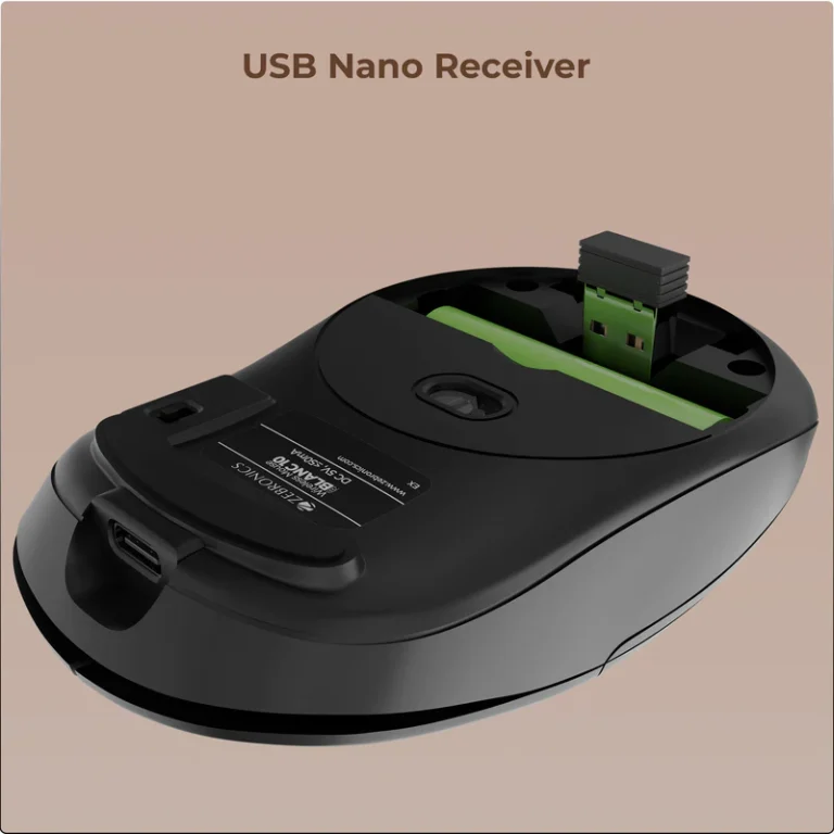 Zebronics Zeb-Blanc 10 Wireless Mouse Back