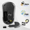 Zebronics Zeb-Dash Wireless Mouse Bottom