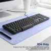Zebronics Zeb-K65 Wired Keyboard Cross