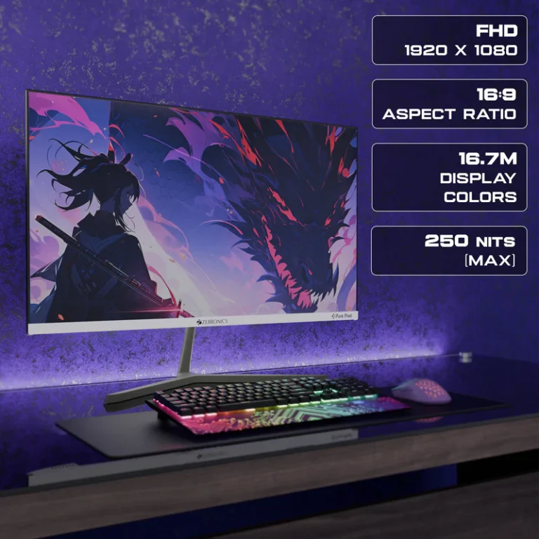 Zebronics A122FHD 22 Inch Monitor Cross
